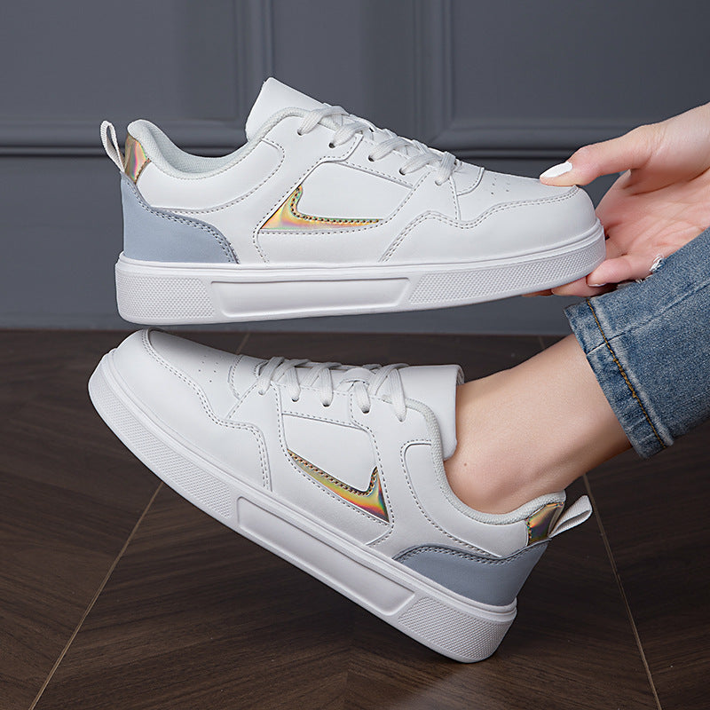 Damen Sportliche Sneakers mit eleganter Akzentfarbe