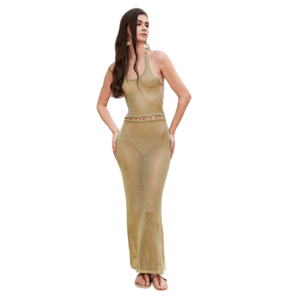 Damen Elegant gehäkeltes Minikleid R&B