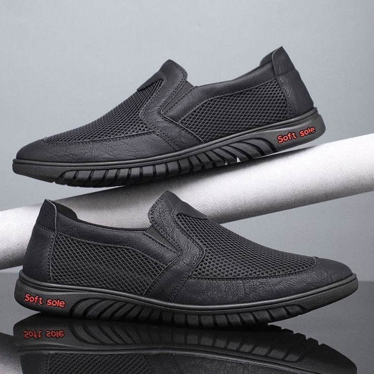 Herren atmungsaktive Slip-On Schuhe R&B