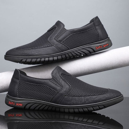 Herren atmungsaktive Slip-On Schuhe R&B