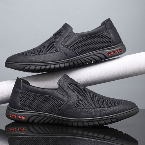 Herren atmungsaktive Slip-On Schuhe R&B