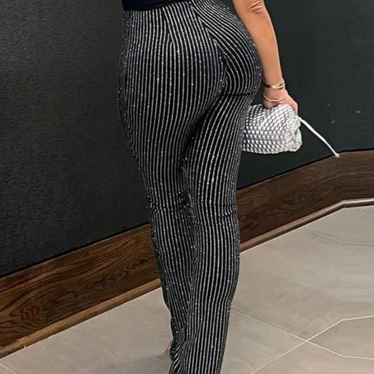 Damen eleganten Schlaghosen R&B