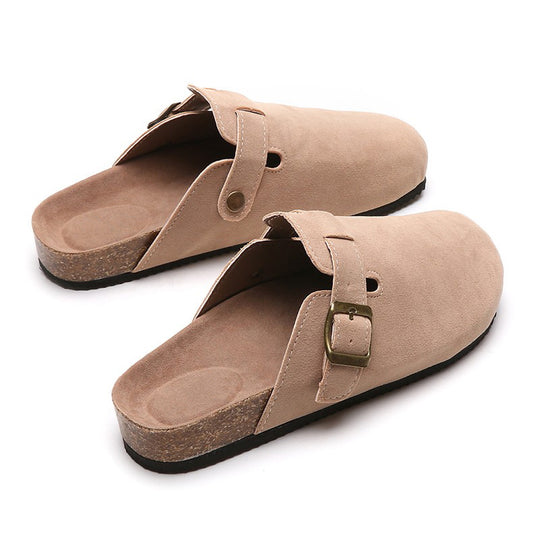 Damen Komfortable Clogs mit verstellbarem Riemen R&B