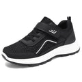 Herren nan atmungsaktiver Mesh-Freizeitsneaker mit Klettverschluss, ergonomischer EVA-Zwischensohle und profiliertem Gummi-Outdoorsohle R&B