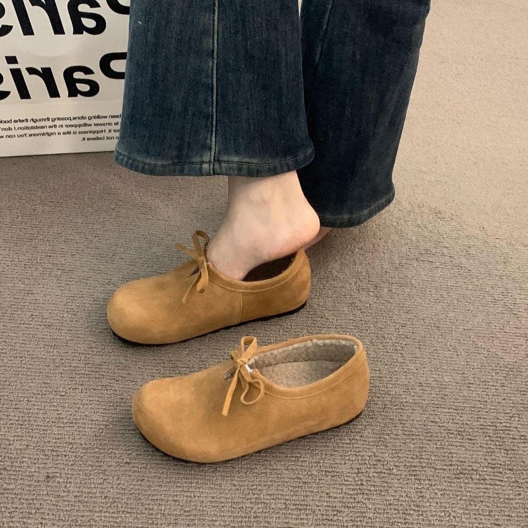 Damen Bequeme Clogs mit Satinband R&B