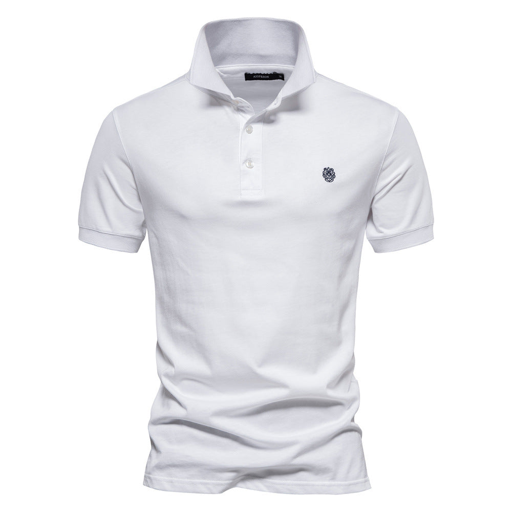 Herren Polo-Shirt mit feiner Piqué-Struktur und klassischem Kragen R&B
