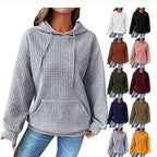 Damen Kapuzenpullover aus strukturiertem Material R&B