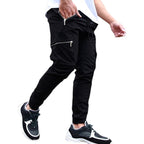 Herren modische Cargohose mit Reißverschluss und praktischen Taschen