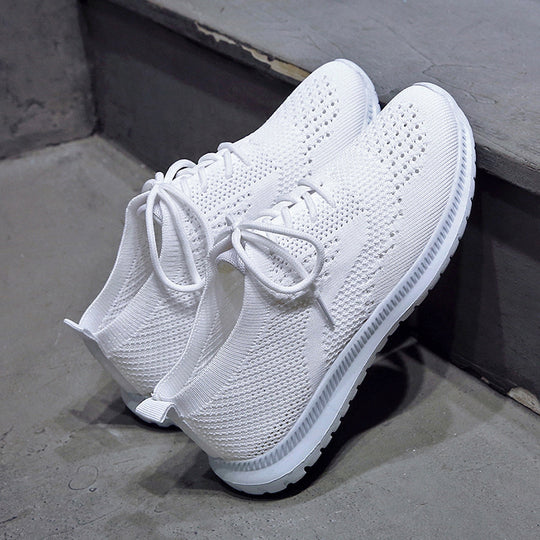 Damen Atmungsaktive und flexible Sneakers mit strukturiertem Obermaterial R&B