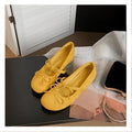 Damen bequeme Ballerinas mit dekorativen Schleifen R&B