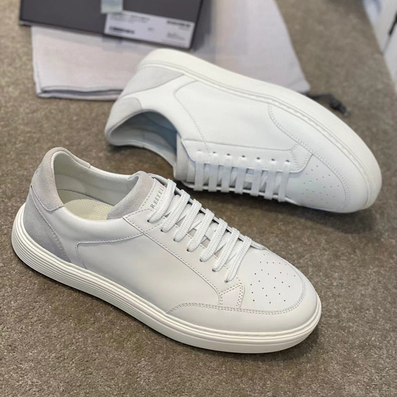 Damen Sportliche Sneakers aus atmungsaktiver Mesh- und Wildlederkombination R&B
