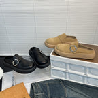 Damen Komfortable und modische Clogs mit dekorativem Detail R&B