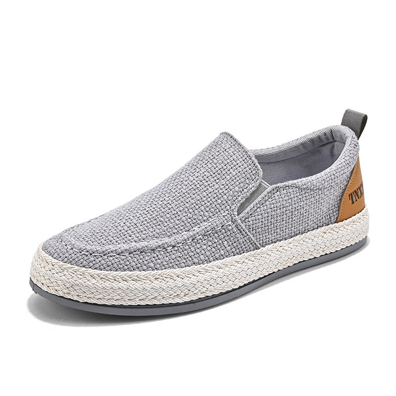 Damen Lässige Slip-On Sneakers mit strapazierfähigem Obermaterial und rutschfester Sohle R&B