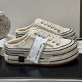 Damen Plateau Sneakers im Street-Style mit modernen Textil-Details R&B