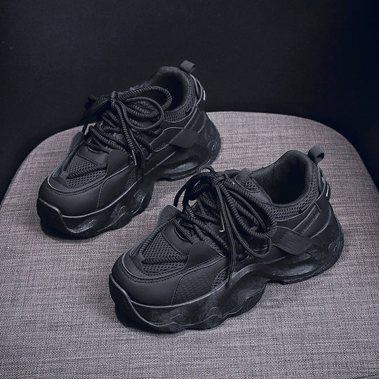 Damen Modische Sneakers mit atmungsaktiver Netzoberfläche und dämpfender Sohle R&B
