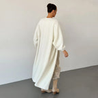Damen eleganter Bouclé-Mantel R&B