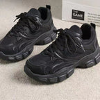 Damen Sportliche Sneakers mit atmungsaktiver Struktur und stoßdämpfender Sohle R&B