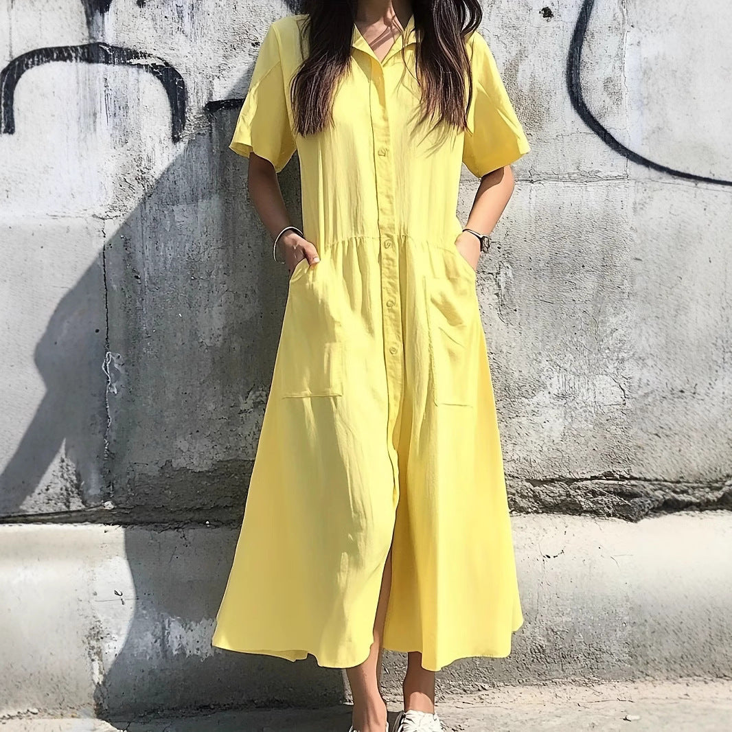 Damen Sommerkleid im lockeren Schnitt R&B