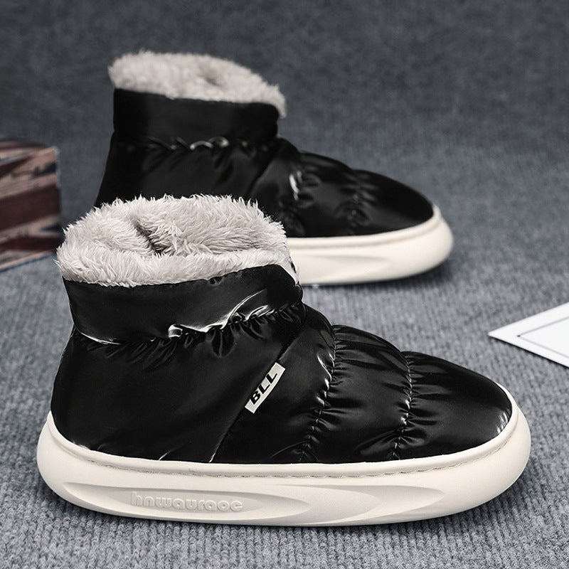 Damen kuschelige Hausschuh-Stiefel R&B