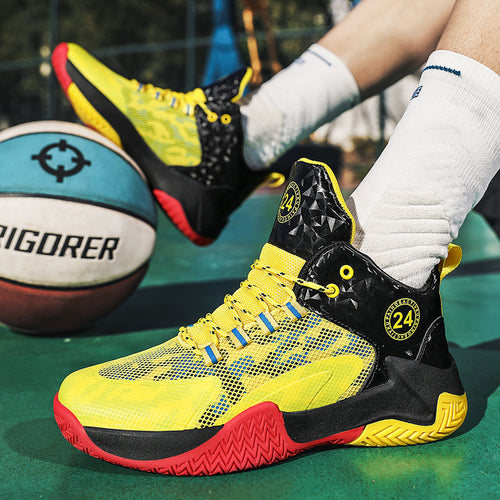 Damen Basketball-Schuhe mit atmungsaktivem Obermaterial und dämpfender Sohle R&B