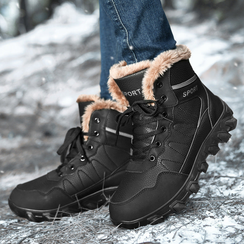 Damen Winterstiefel mit wärmendem Innenfutter und rutschfester Sohle R&B