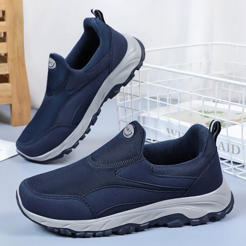 Damen Slip-On Sneakers mit ergonomischer Dämpfung und rutschfester Sohle R&B