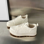 Damen Sportliche Lace-Up Sneakers mit komfortabler Plateau-Sohle R&B
