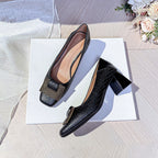 Damen elegante Ballerinas mit einzigartigem Dekor