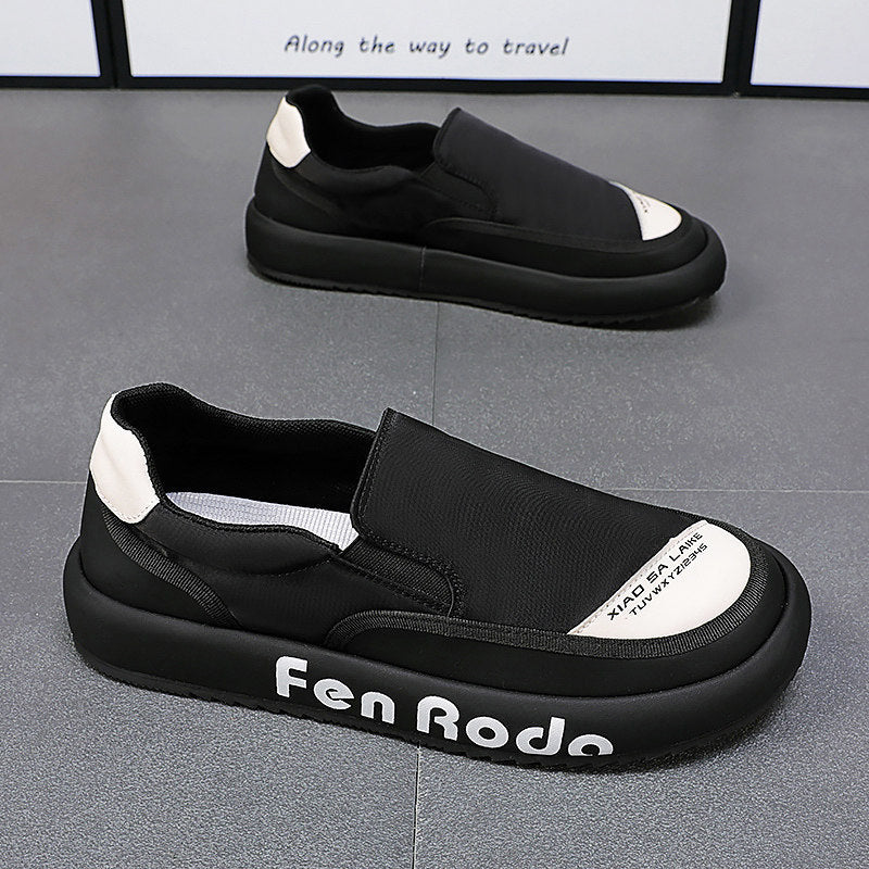 Damen Slip-On Sneakers mit rutschfester Sohle und atmungsaktivem Obermaterial R&B