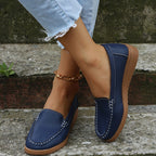 Damen Mokassins mit atmungsaktivem Obermaterial und rutschfester Sohle R&B