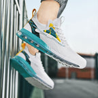 Damen High-Performance Laufsneaker mit atmungsaktiver Mesh-Oberfläche und innovativer Dämpfungstechnologie R&B