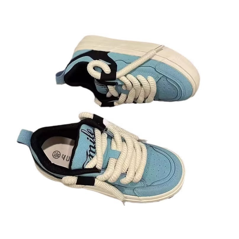 Damen Sneakers mit innovativem Schnürdesign und bequemer Dämpfung R&B