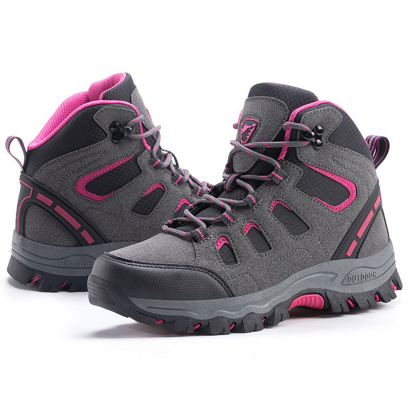 Damen Hochwertige Wanderschuhe mit rutschfester Sohle und atmungsaktivem Obermaterial