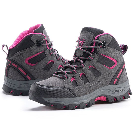 Damen Hochwertige Wanderschuhe mit rutschfester Sohle und atmungsaktivem Obermaterial R&B