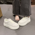 Damen Plateau-Sneaker mit ergonomischer Sohle und atmungsaktivem Obermaterial R&B