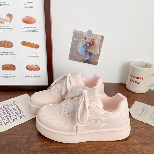 Damen Sneaker mit dicker dämpfender Sohle und atmungsaktivem Obermaterial R&B