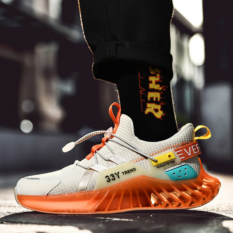 Damen Hochleistungs-Sneaker mit innovativem Dämpfungssystem und rutschfester Sohle R&B