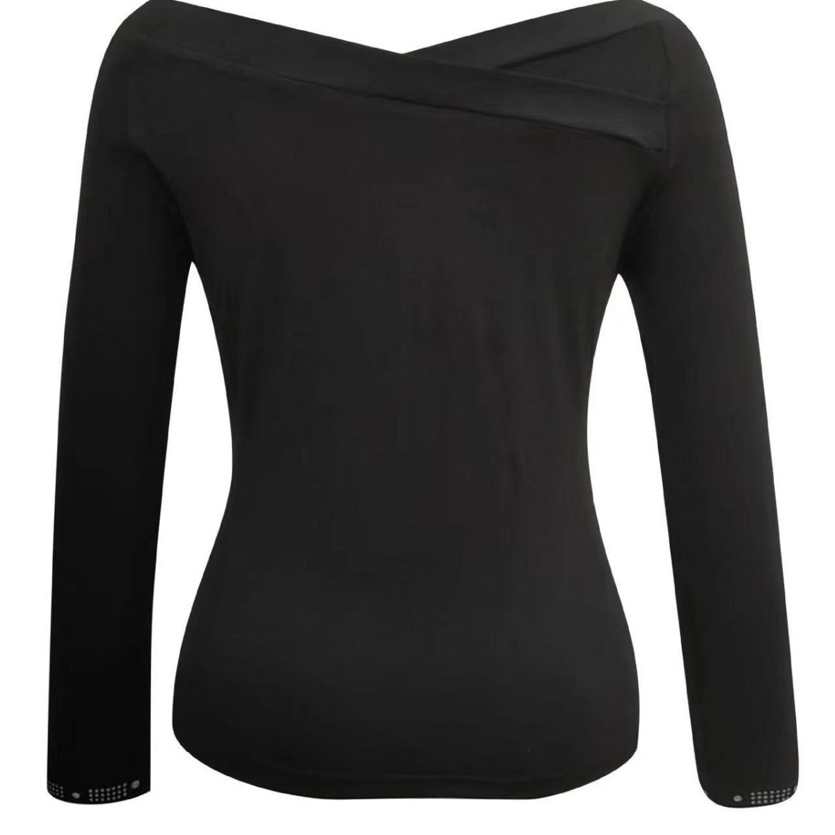Damen Off-Shoulder Body mit eleganten Strassdetails R&B