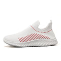 Damen Atmungsaktive Slip-On Sneakers mit elastischem Obermaterial und flexiblem Knöchelschutz R&B