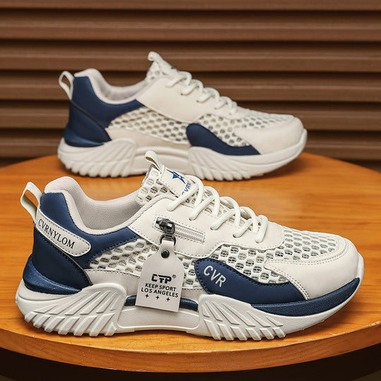Damen Atmungsaktive Sneakers mit verstärktem Fersen- und Dämpfungssystem R&B