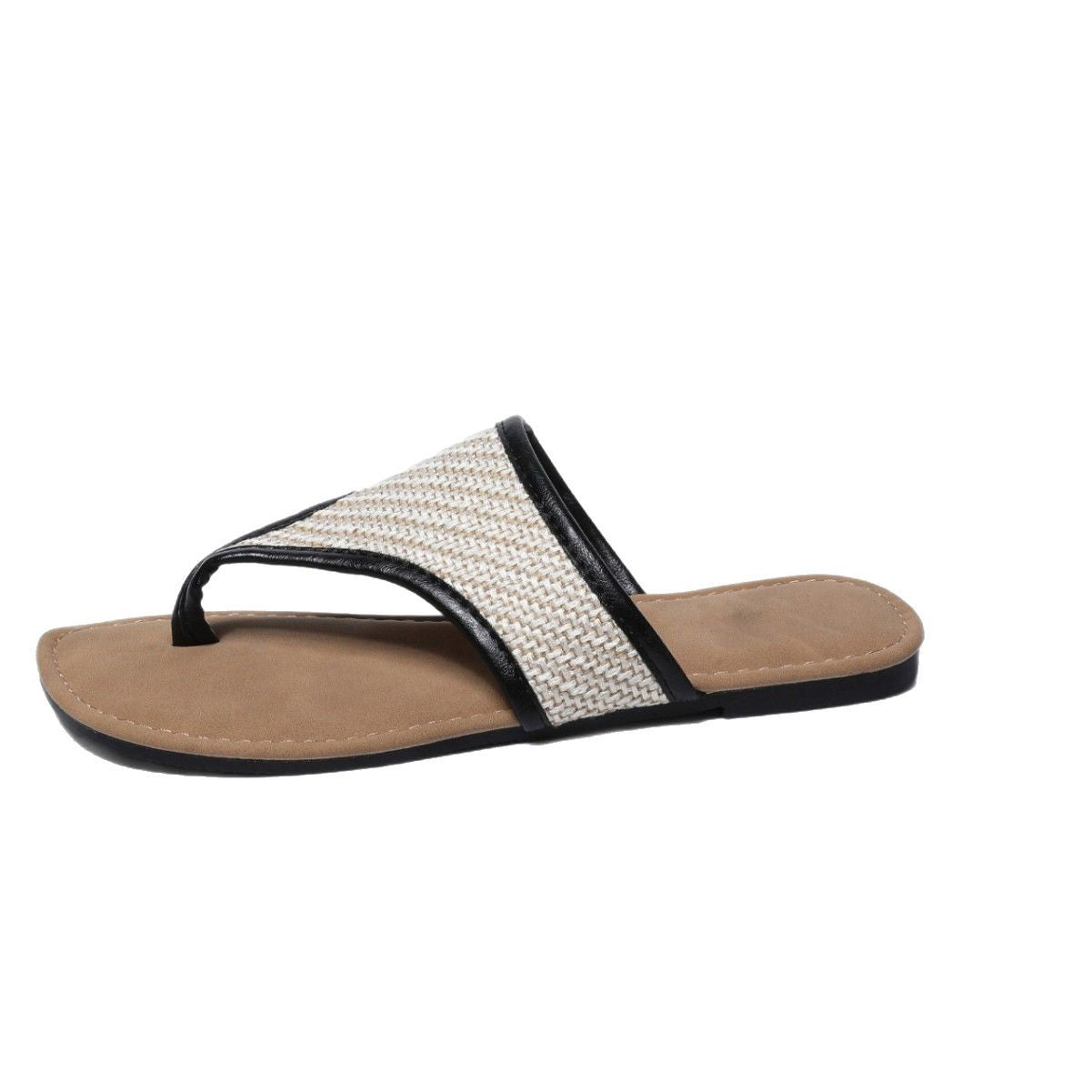 Damen Luxus Freizeitsandalen mit geflochtenem Obermaterial und komfortabler Fußbettung R&B