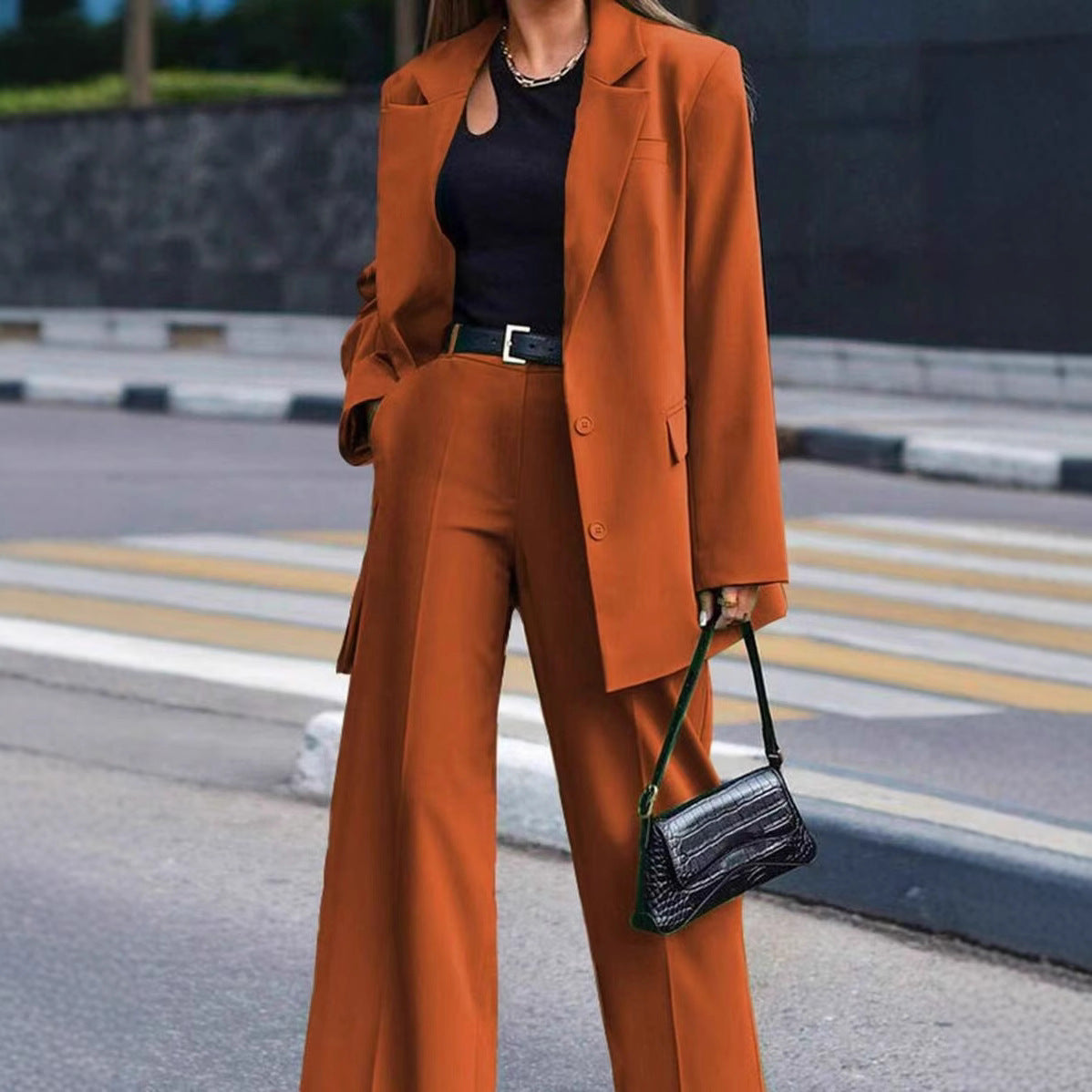 Damen Eleganter Zweiteiler im Business-Look R&B