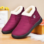 Damen Isolierende Winterstiefel mit weichem Innenfutter und rutschfester Sohle R&B