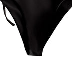Damen Crop-Top mit verstellbaren Schleifen R&B