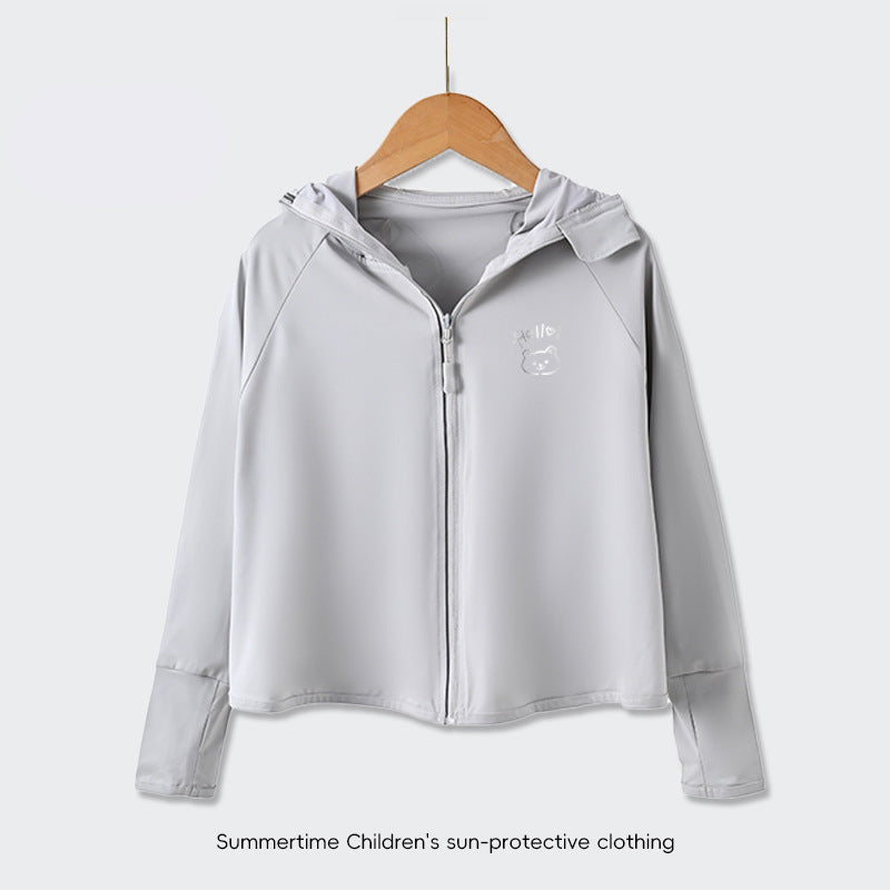 Damen UV-Schutzjacke mit Kapuze und weichem Material R&B