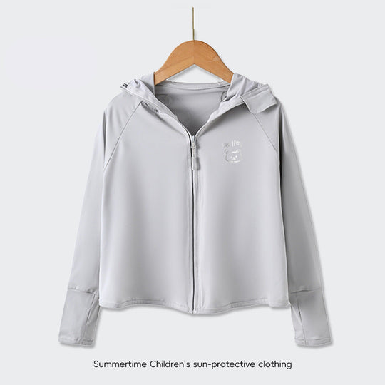 Damen UV-Schutzjacke mit Kapuze und weichem Material R&B