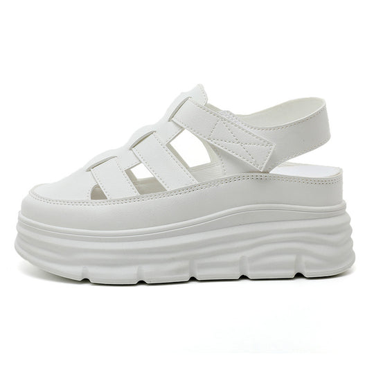 Damen luftige Plateau Sandalen R&B