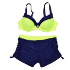 Damen Bikiniset mit stützenden Körbchen und figurbetontem Schnitt R&B