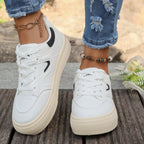 Damen Sneaker mit komfortablem Plateau und modischem Design R&B