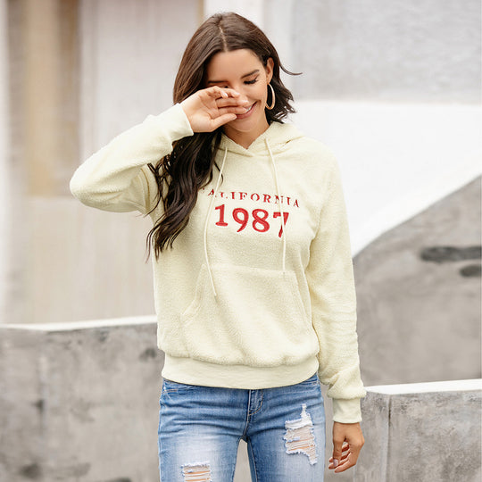 Damen kuscheliger Oversized Hoodie R&B